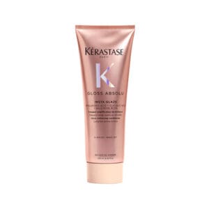 Hair gloss conditioner designed for long, frizz-prone hair.